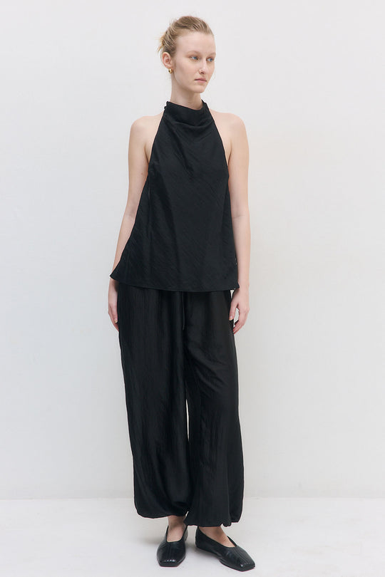 Chiffon Drape Top