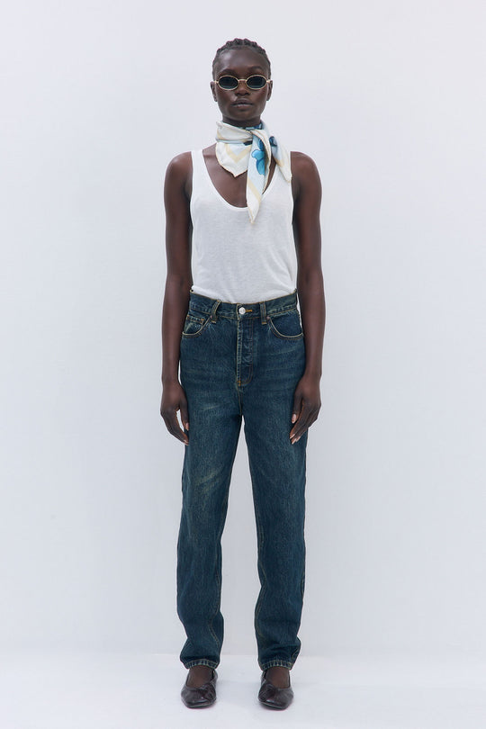 No.13| High Rise Tapered Balloon Denim