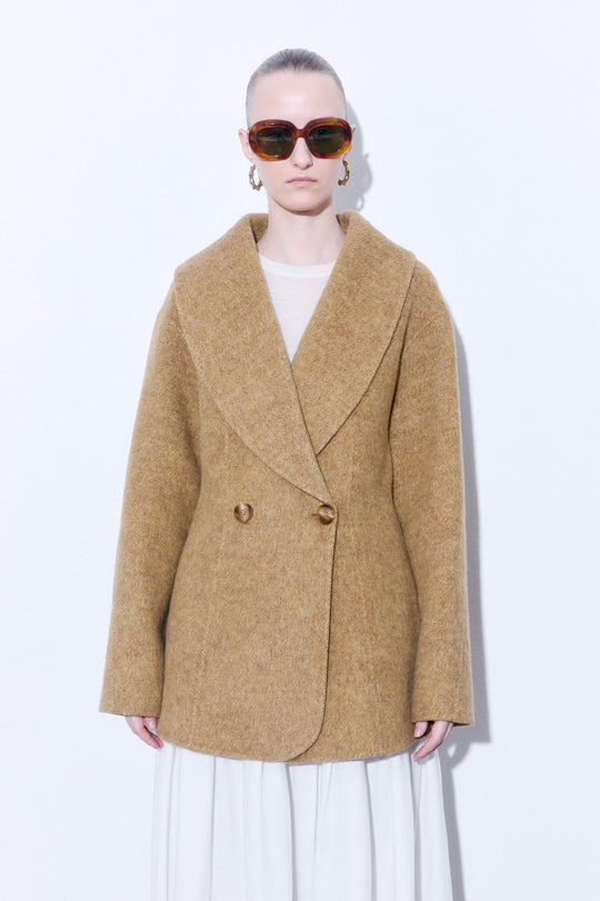 Hourglass Double Wool Coat
