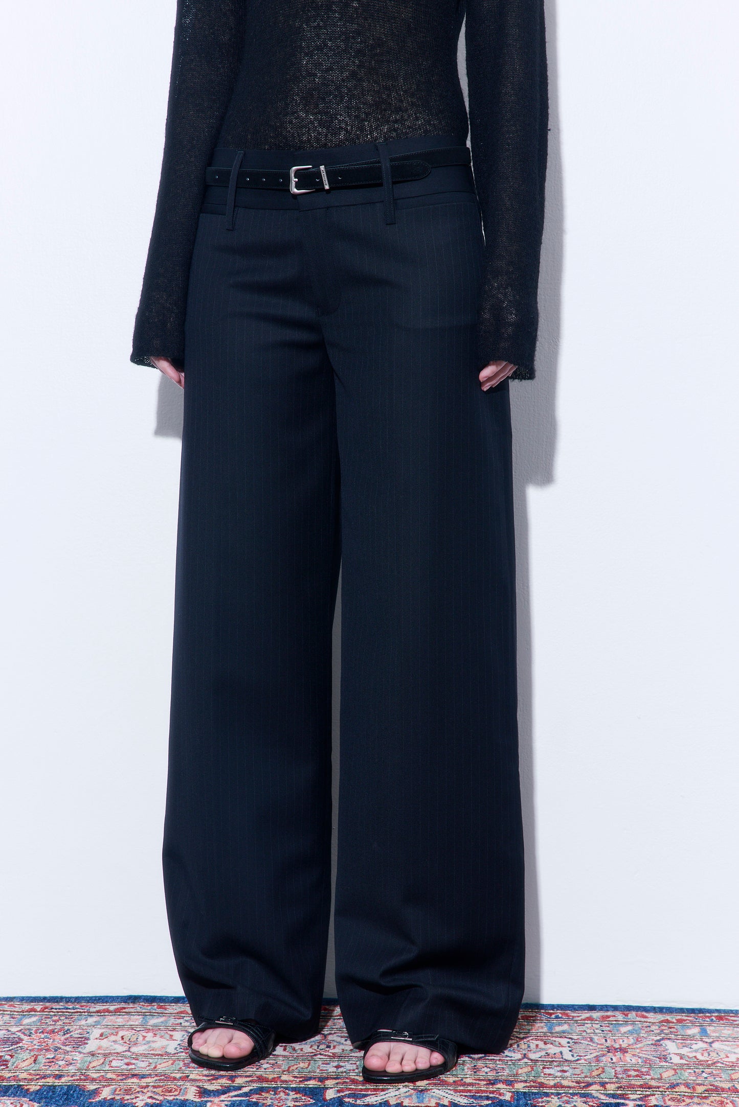 Pin Striped Tailored Pants