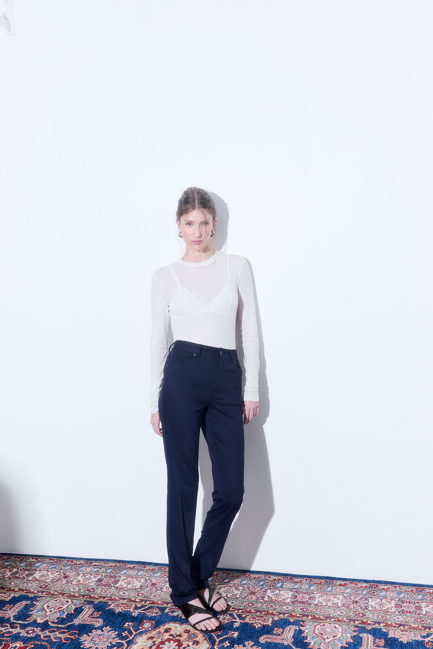 Fitted Full Length Pants