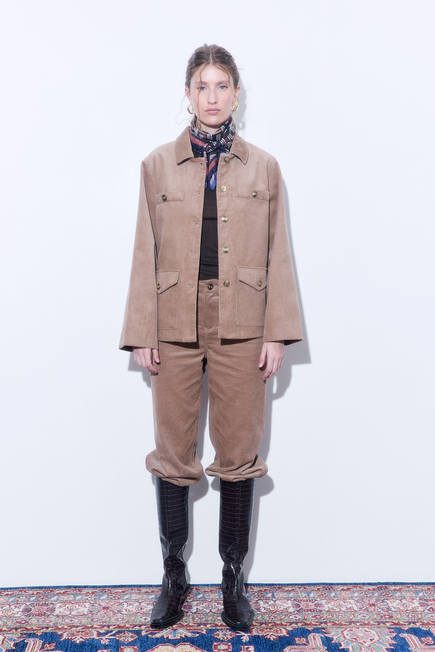 Boxy Corduroy Jacket