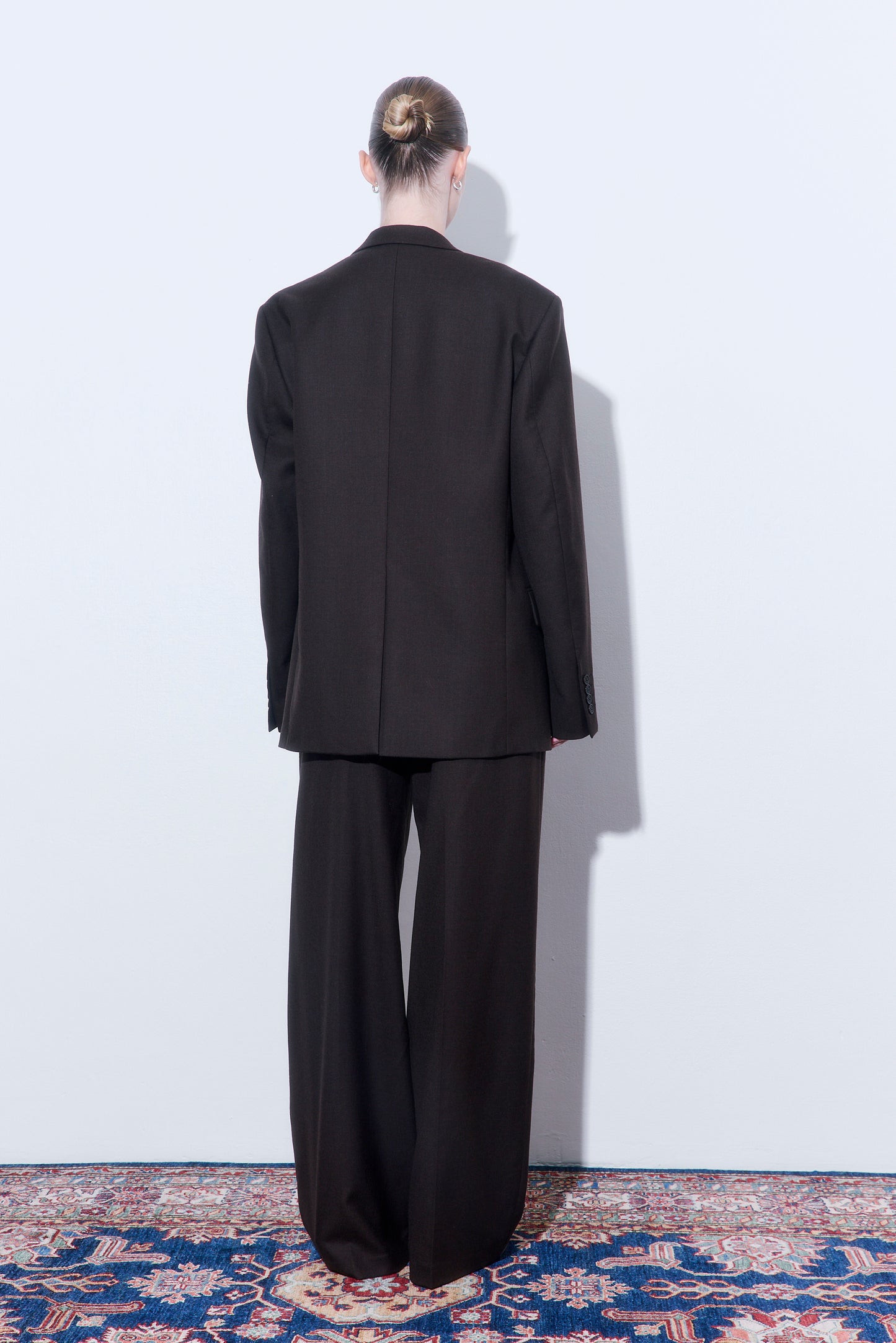 Tailored Oversized Wool Blazer