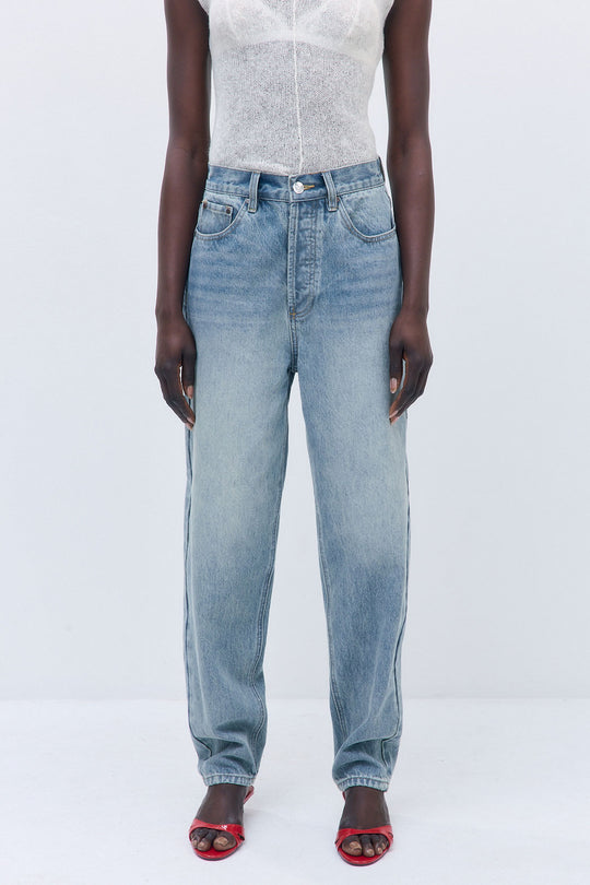 No.13| High Rise Tapered Balloon Denim