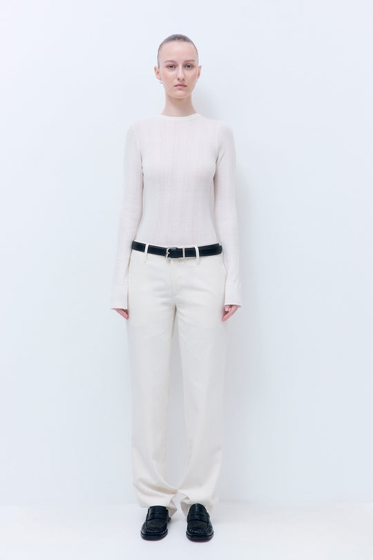 Merino Wool Loose Crewneck