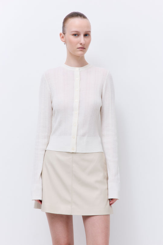 Merino Wool Loose Cardigan