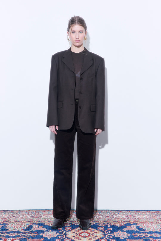 Corduroy Wide Leg Pants