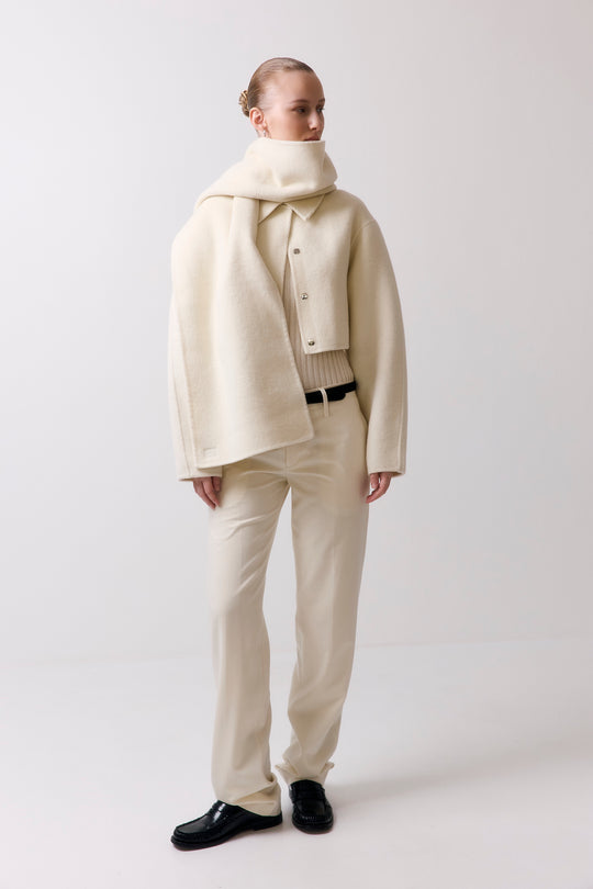 Classic Double Wool Scarf