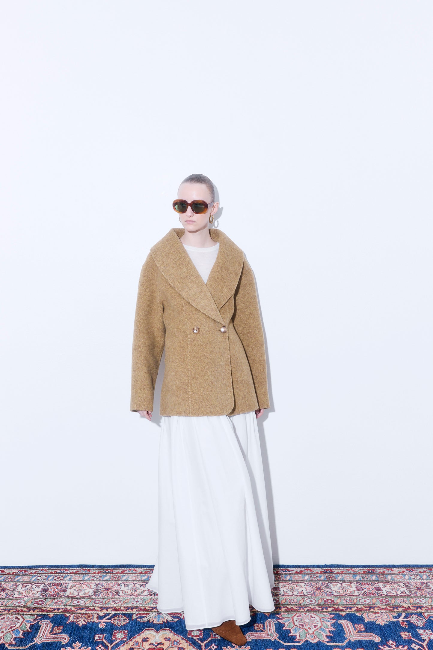Hourglass Double Wool Coat