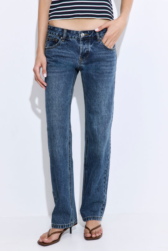 No.15| Low Rise Straight Denim