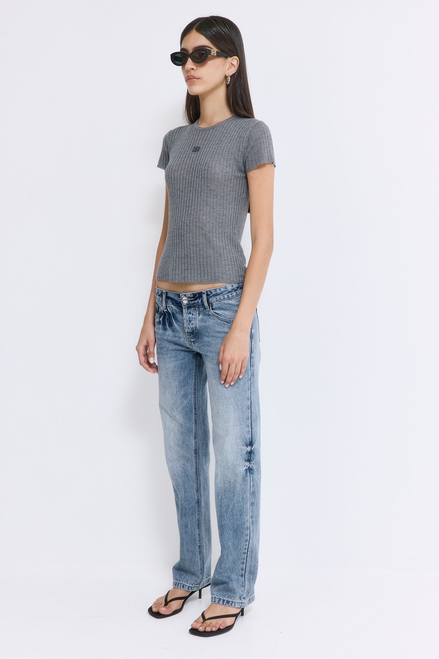 No.15| Low Rise Straight Denim