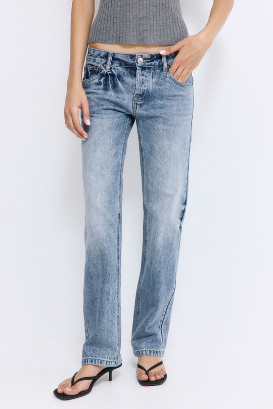 No.15| Low Rise Straight Denim