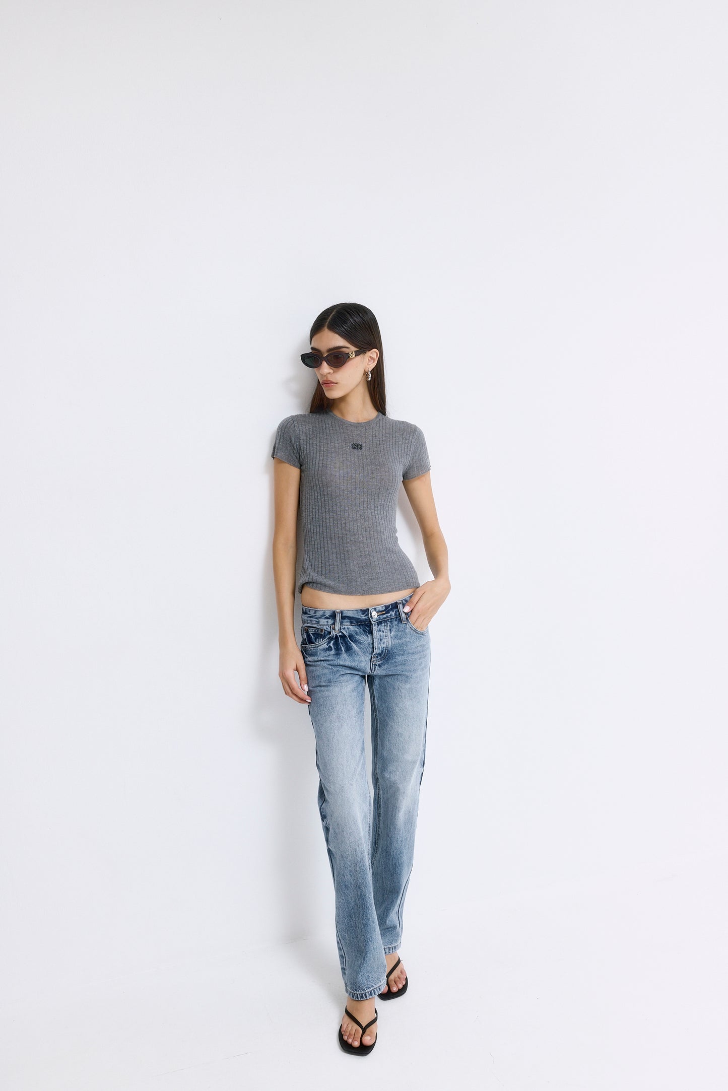 No.15| Low Rise Straight Denim