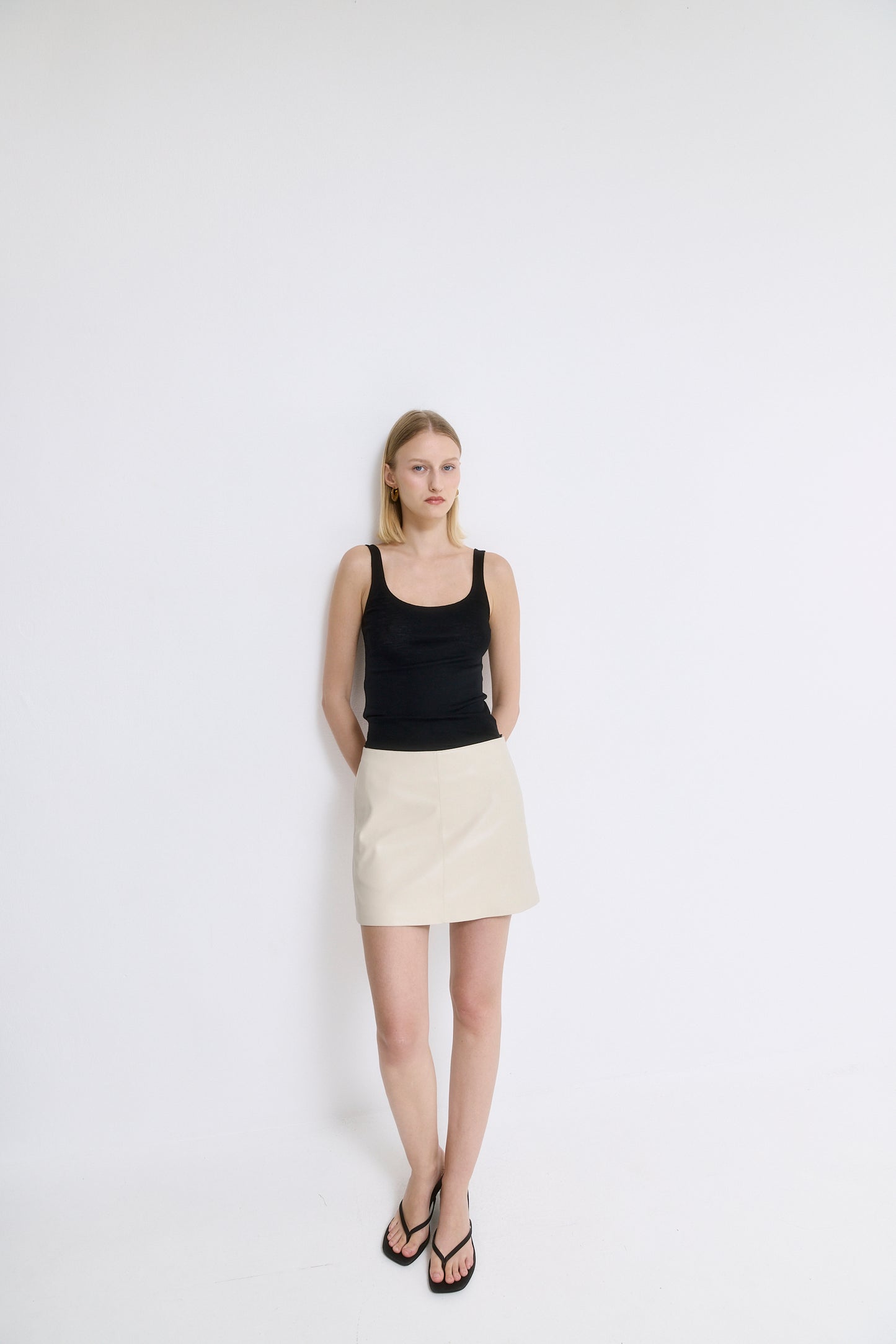 Strappy Wool Cami Top