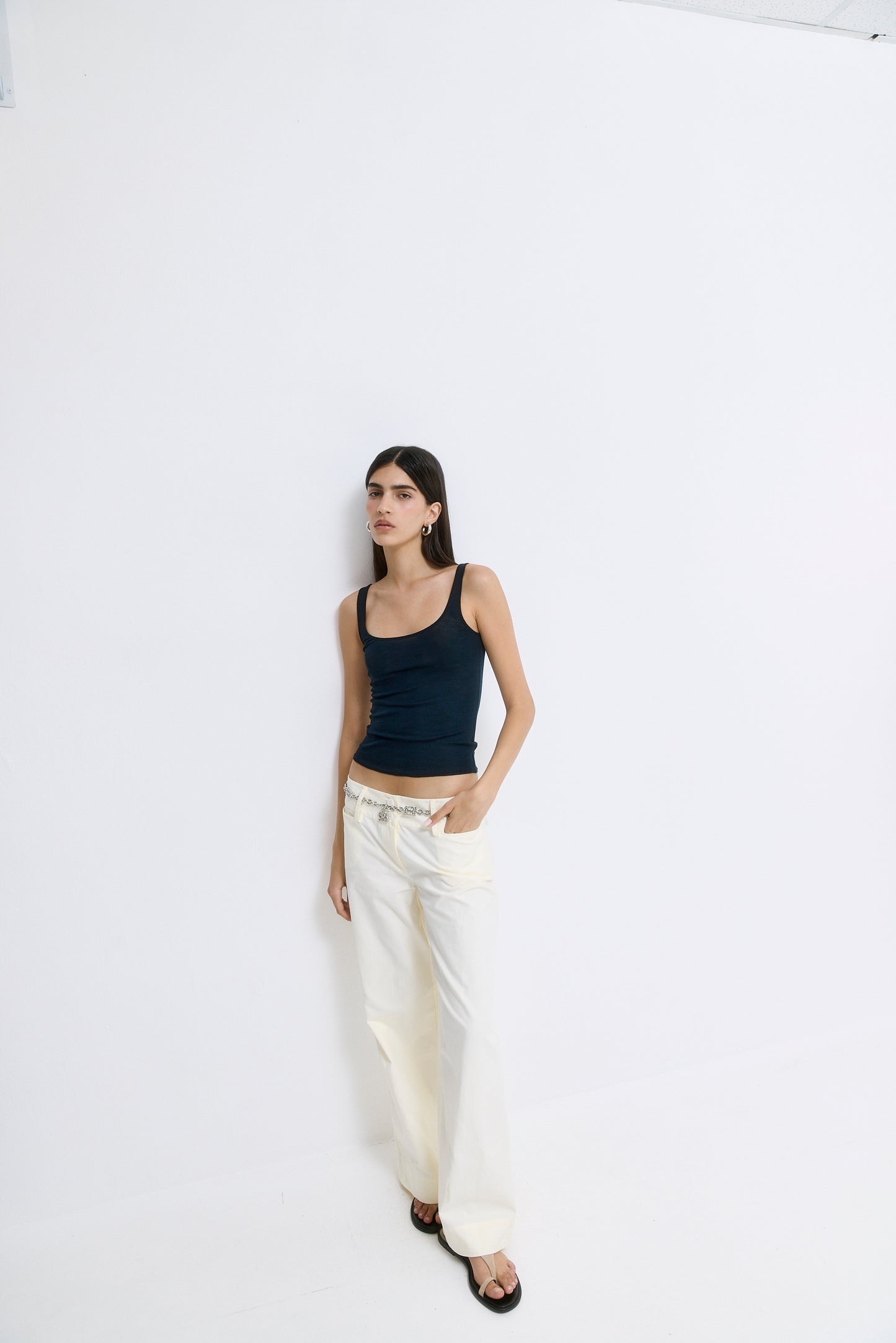 Strappy Wool Cami Top