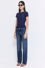 No.10| Low Rise Straight Denim