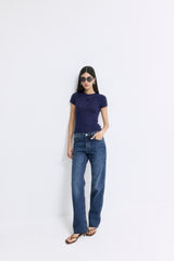 No.10| Low Rise Straight Denim