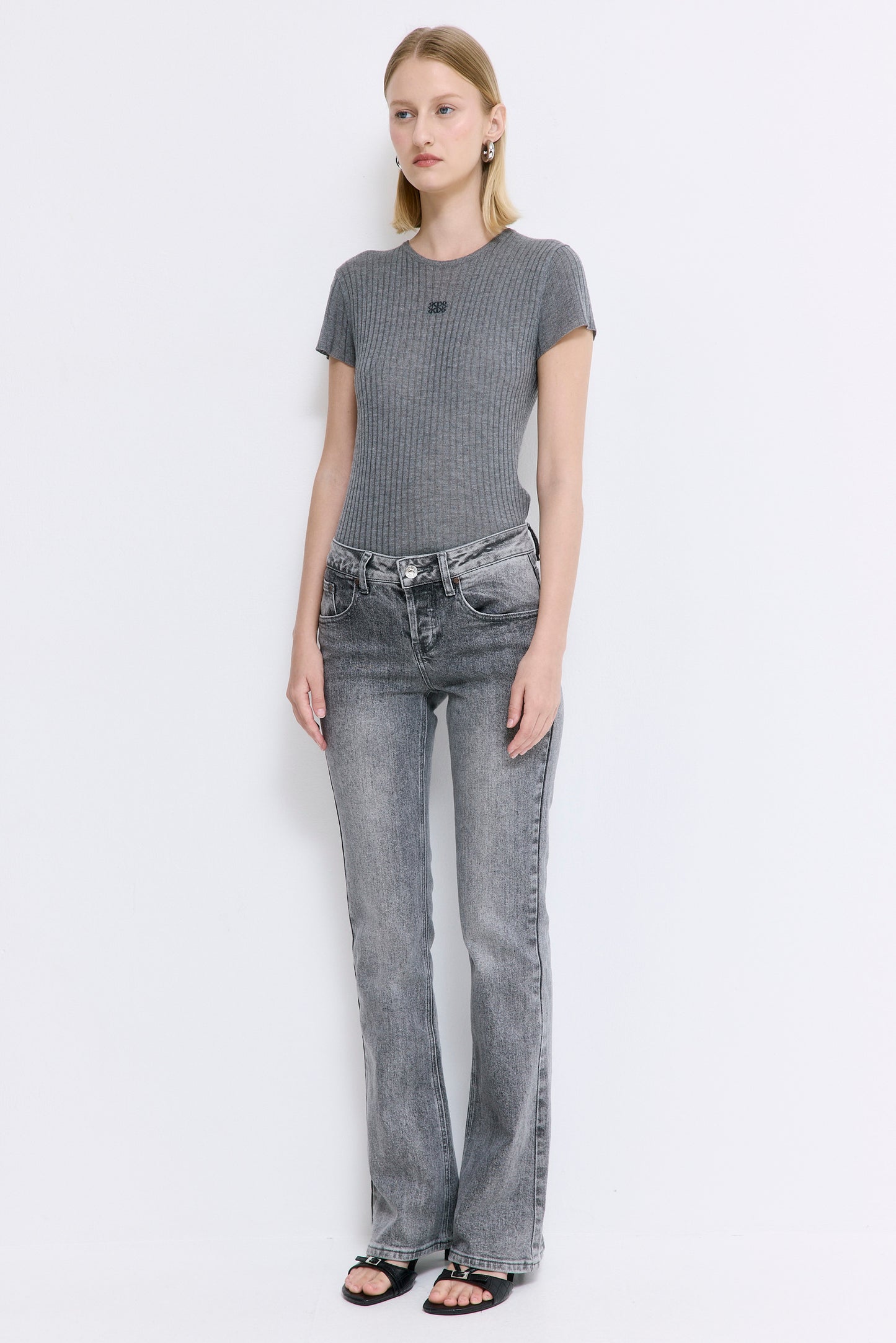 No.17| Mid Rise Bootcut Denim