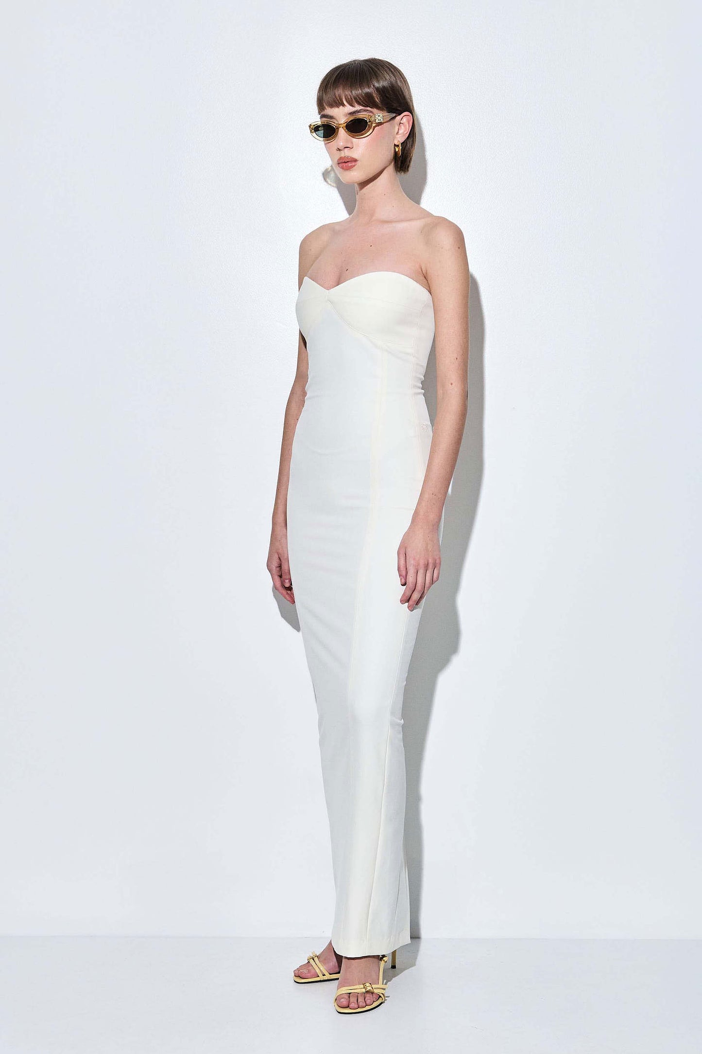 Tailored Daddy Corset Maxi Dress