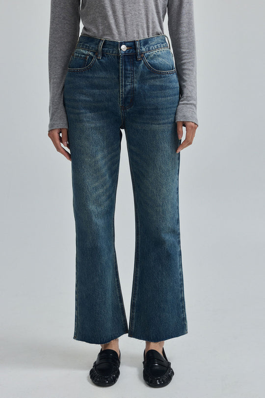 No.22| High Waist Cropped Kick Flare