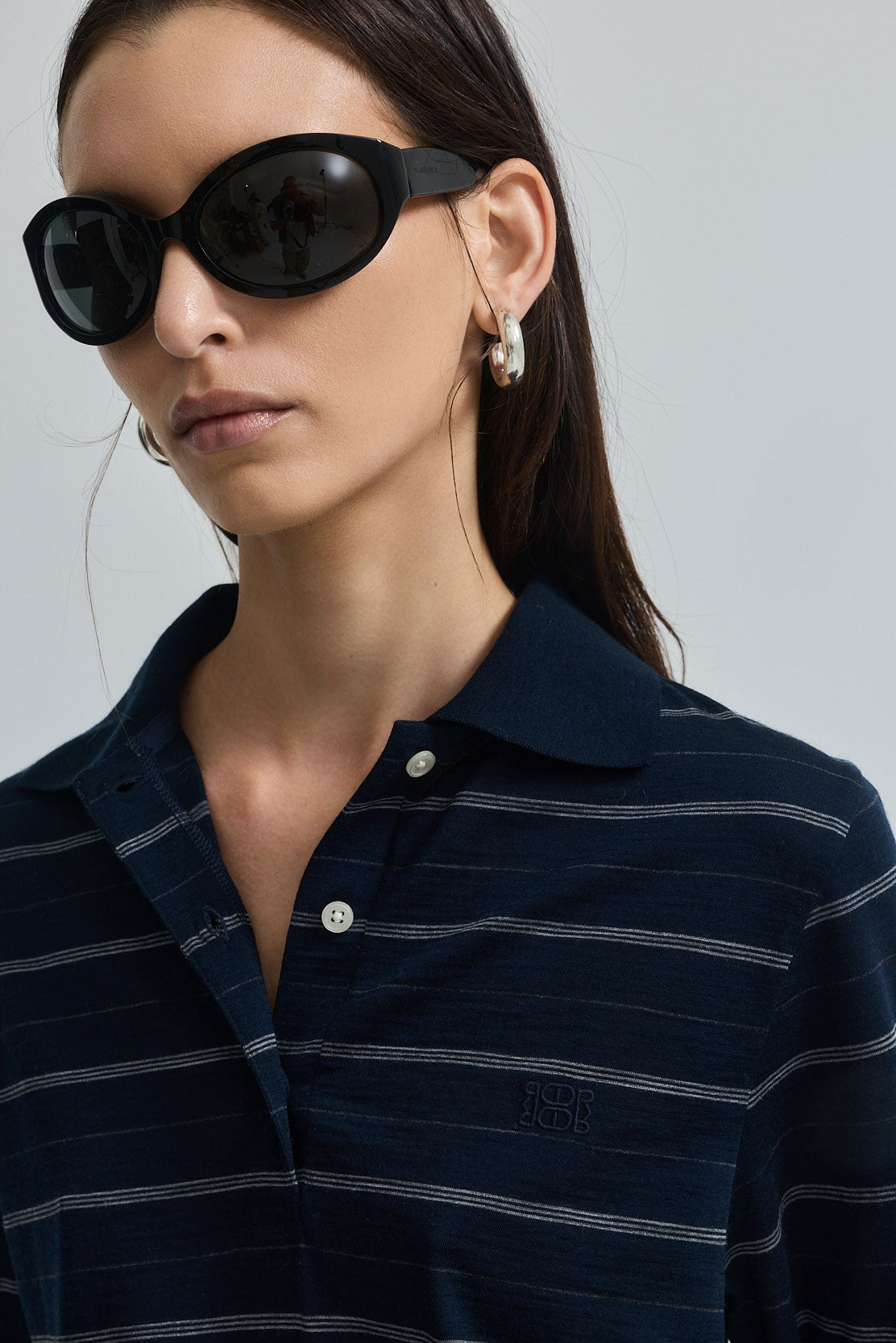 Oversized Merino Wool Polo