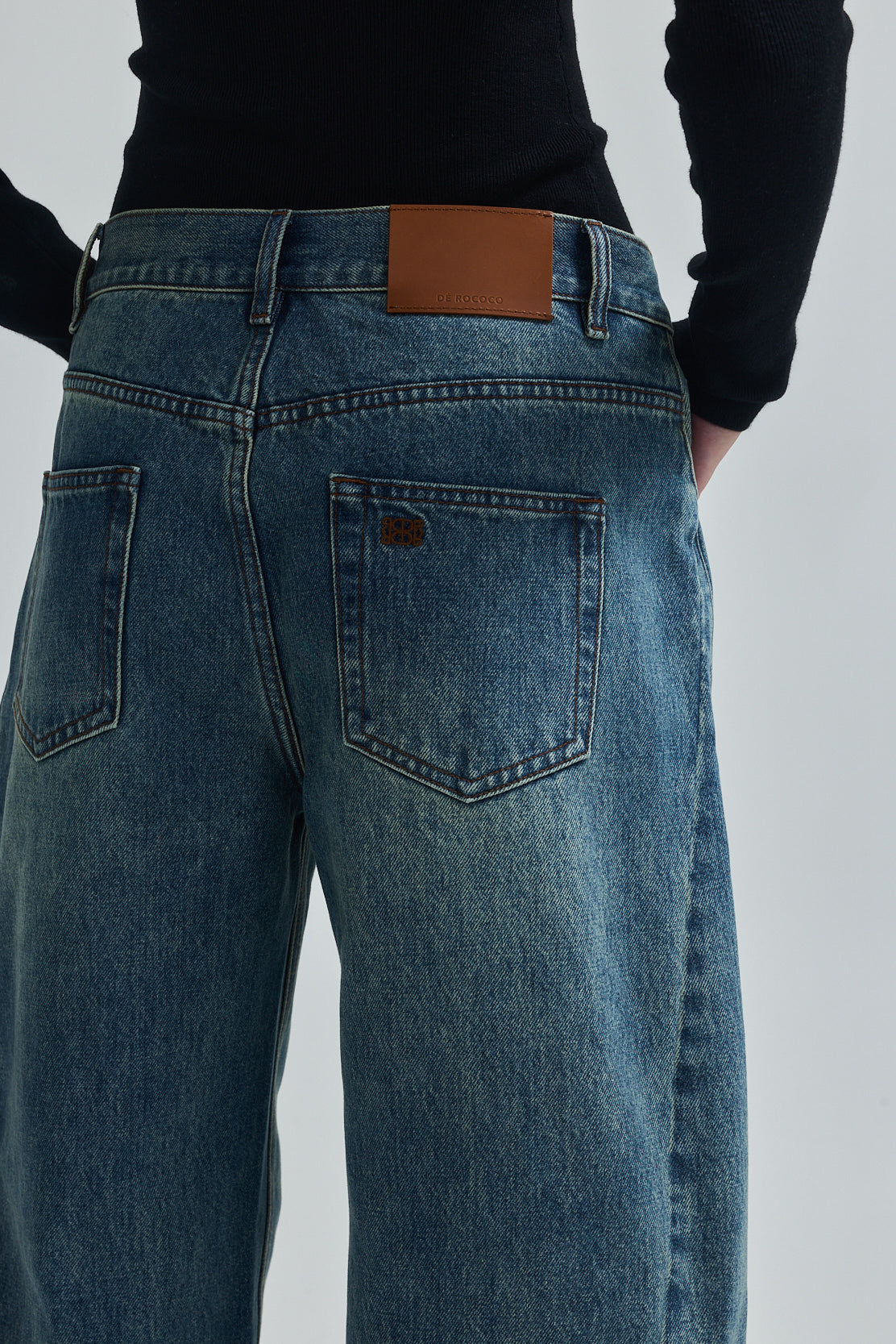 No.23| Mid Rise Baggy Barrel Denim