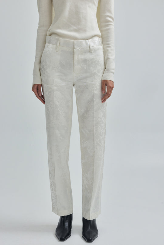 Slim Jacquard Pants