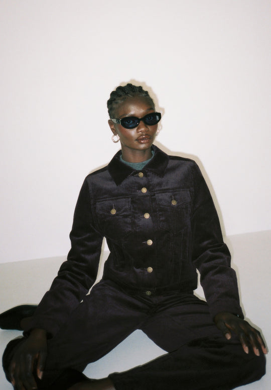 Fitted Corduroy Jacket