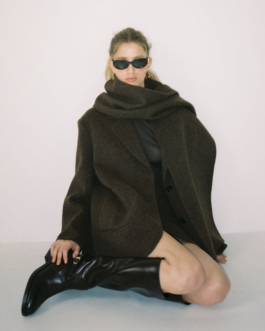 Classic Double Wool Scarf