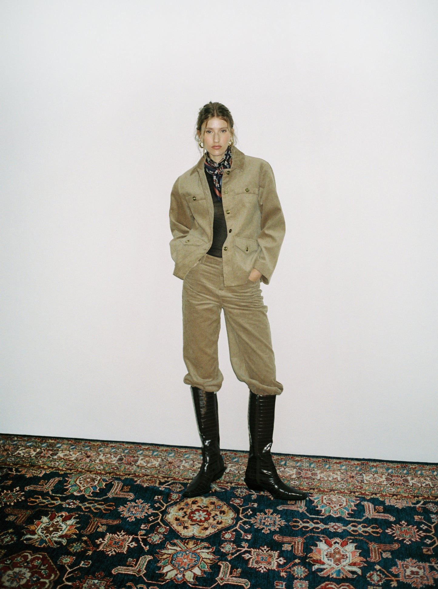 Boxy Corduroy Jacket