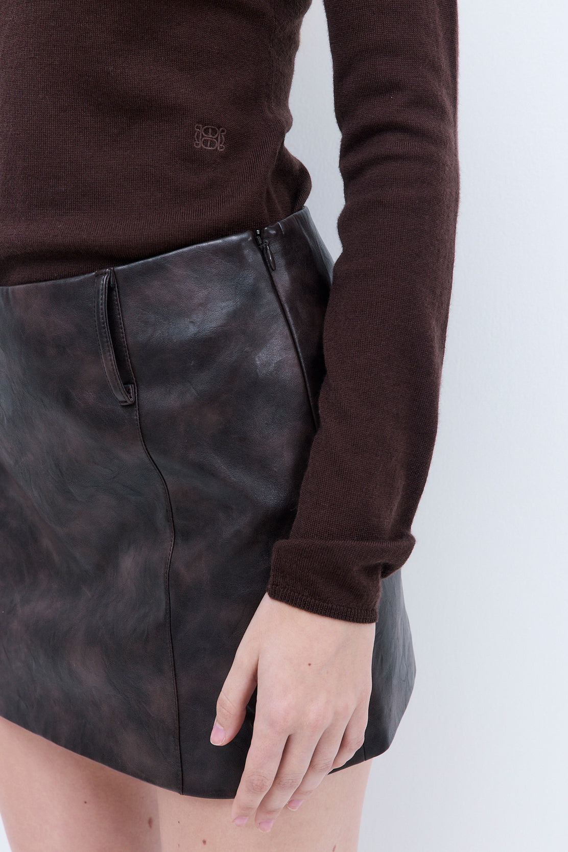 Merino Wool Crewneck Top