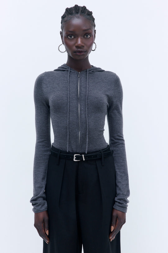 Lightweight Zipper Cardigan