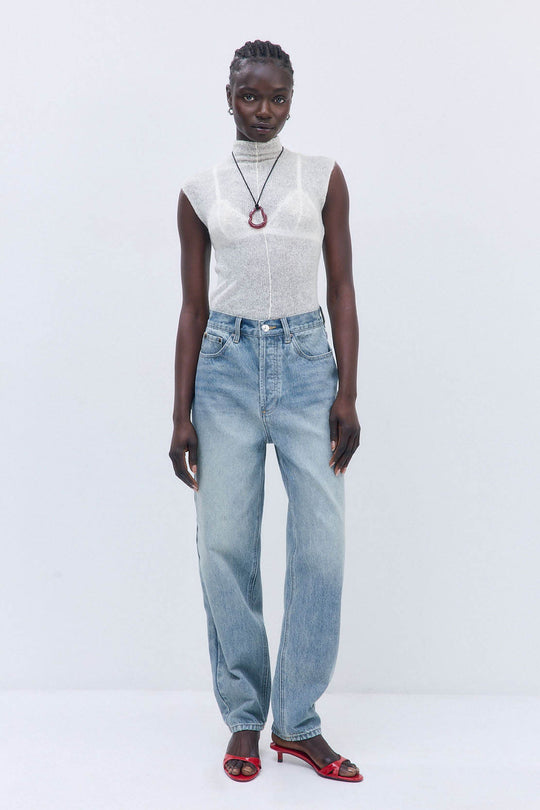 No.13| High Rise Tapered Balloon Denim