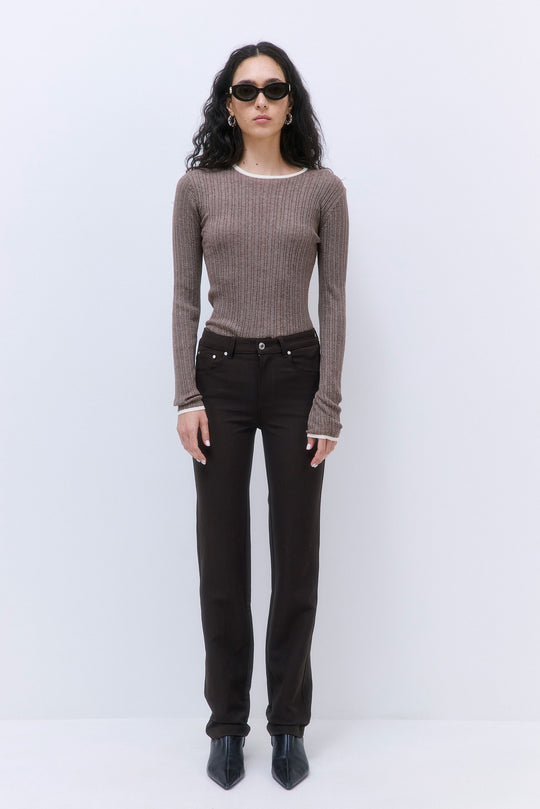 Stretchy Straight Leg Pants