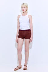 Crochet Mid Rise Shorts