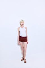 Crochet Mid Rise Shorts