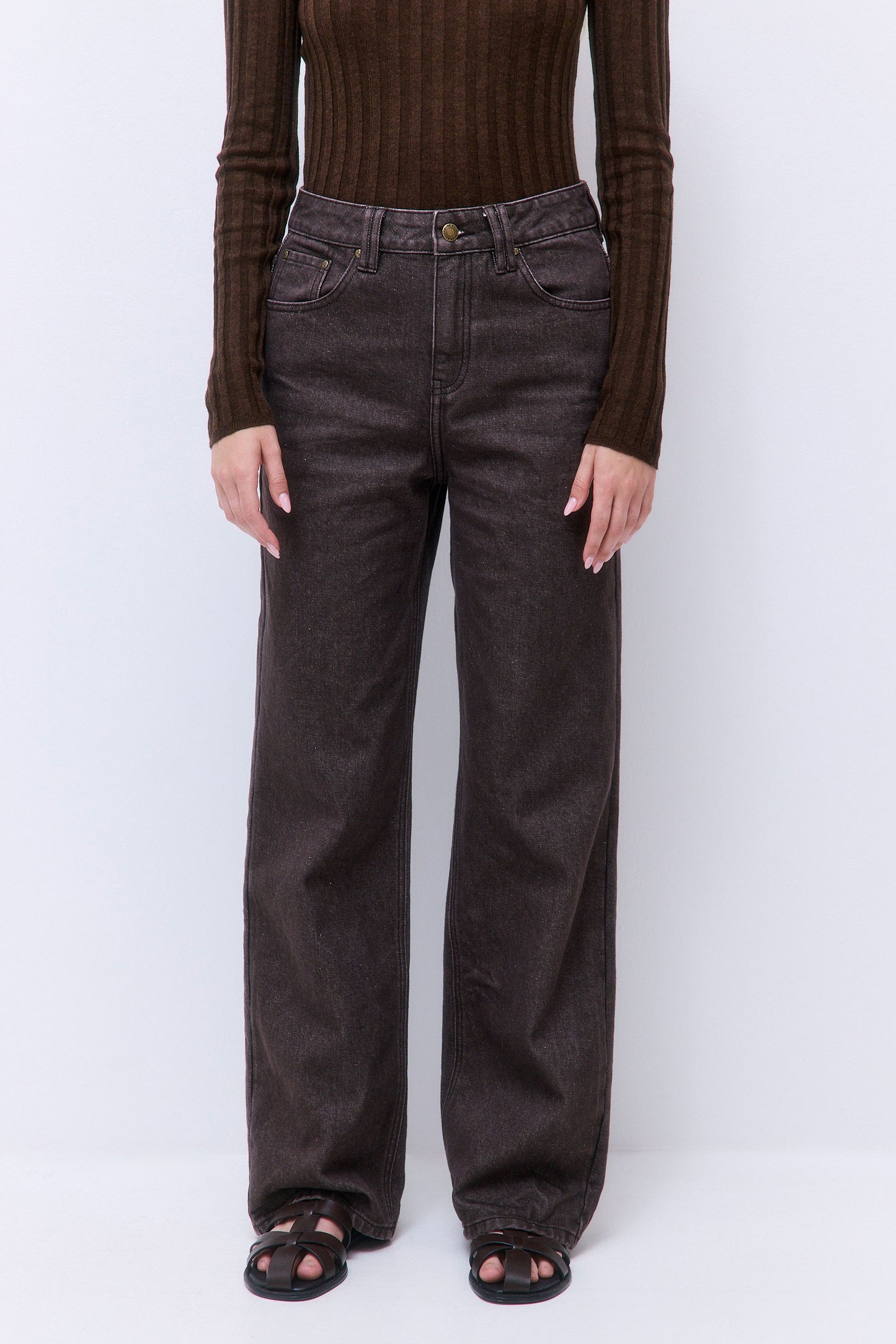 Colorwash Wide Leg Pants