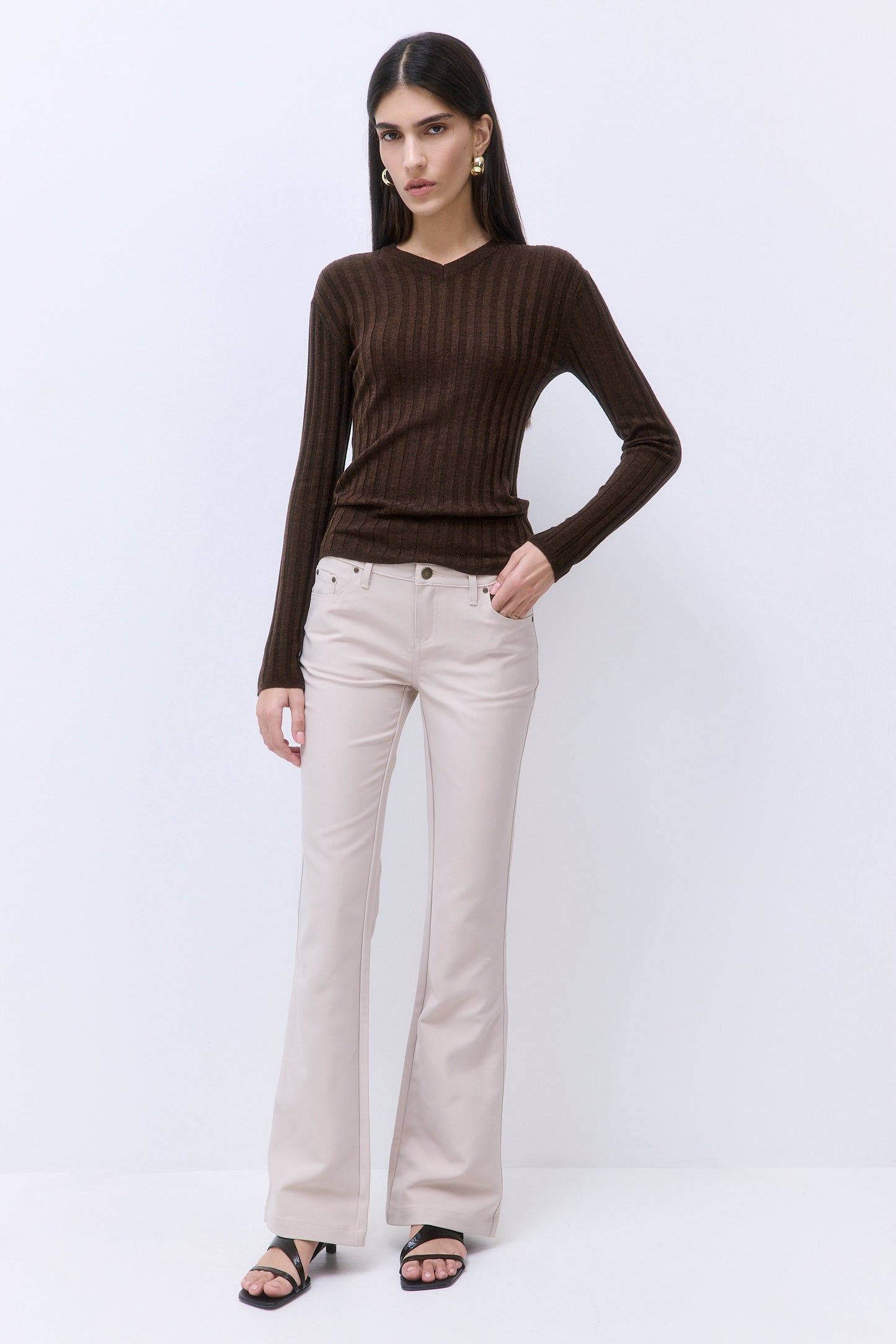 Stretchy Bootcut Pants