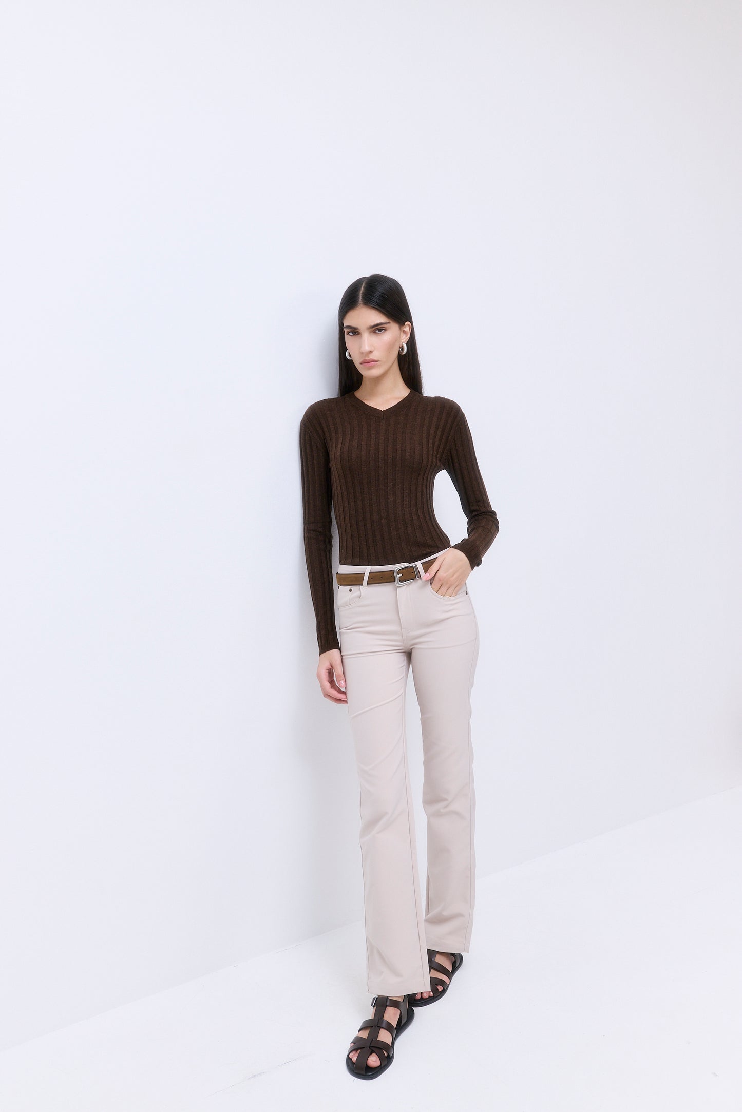 Stretchy Bootcut Pants