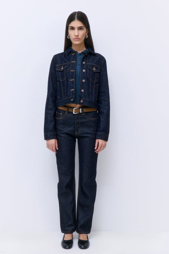 Fitted Denim Jacket