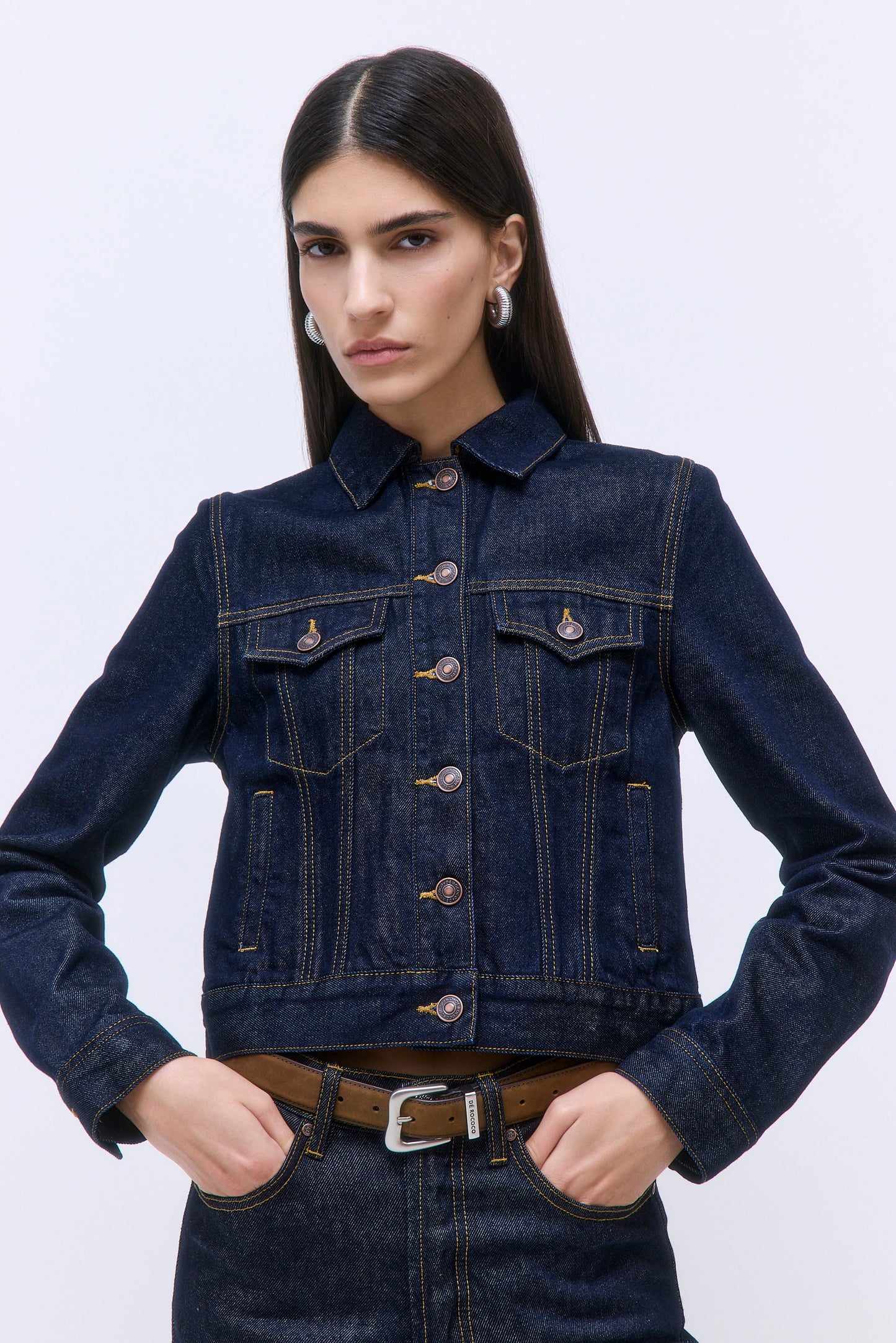 Fitted Denim Jacket