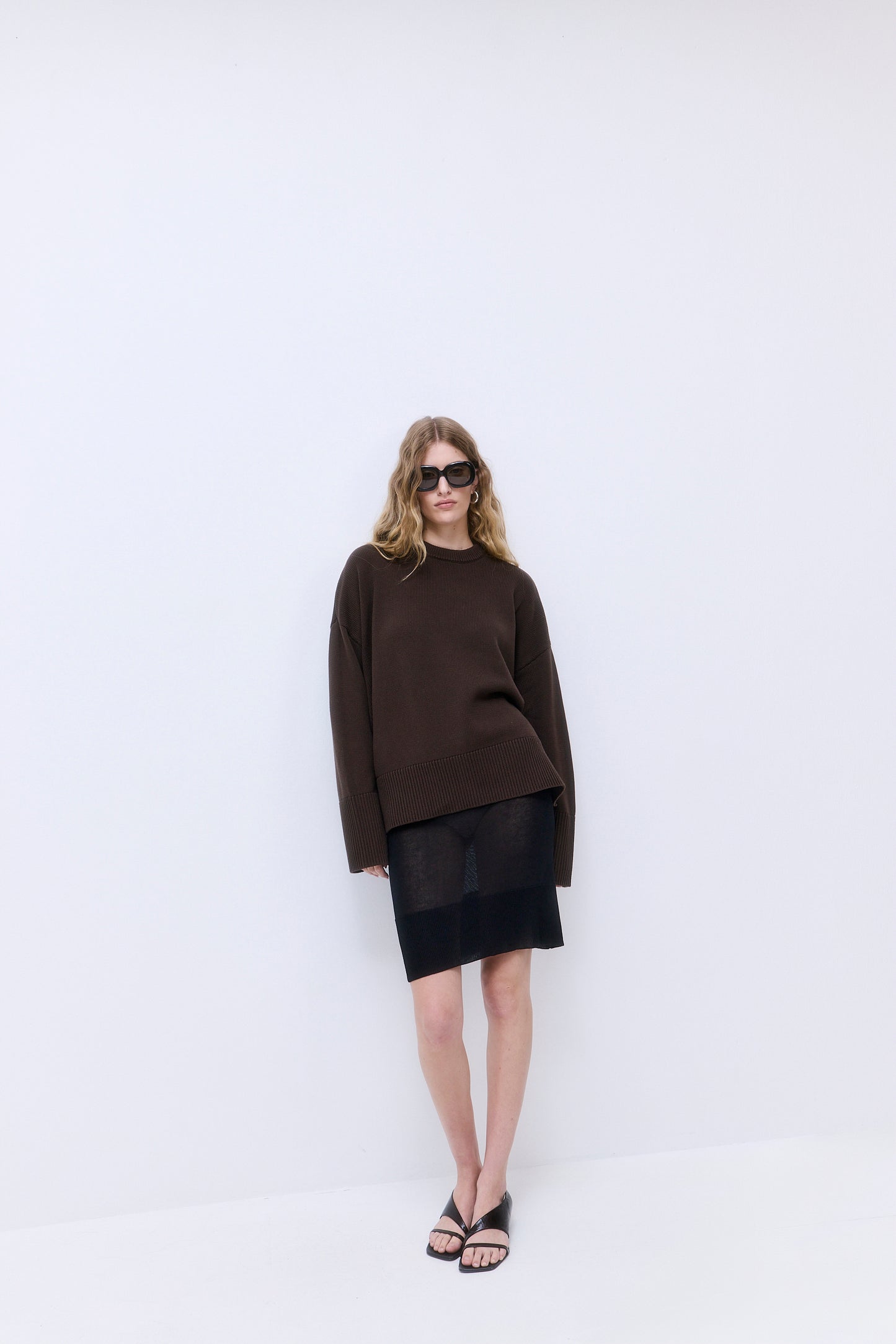 Oversized Crew Neck Jumper