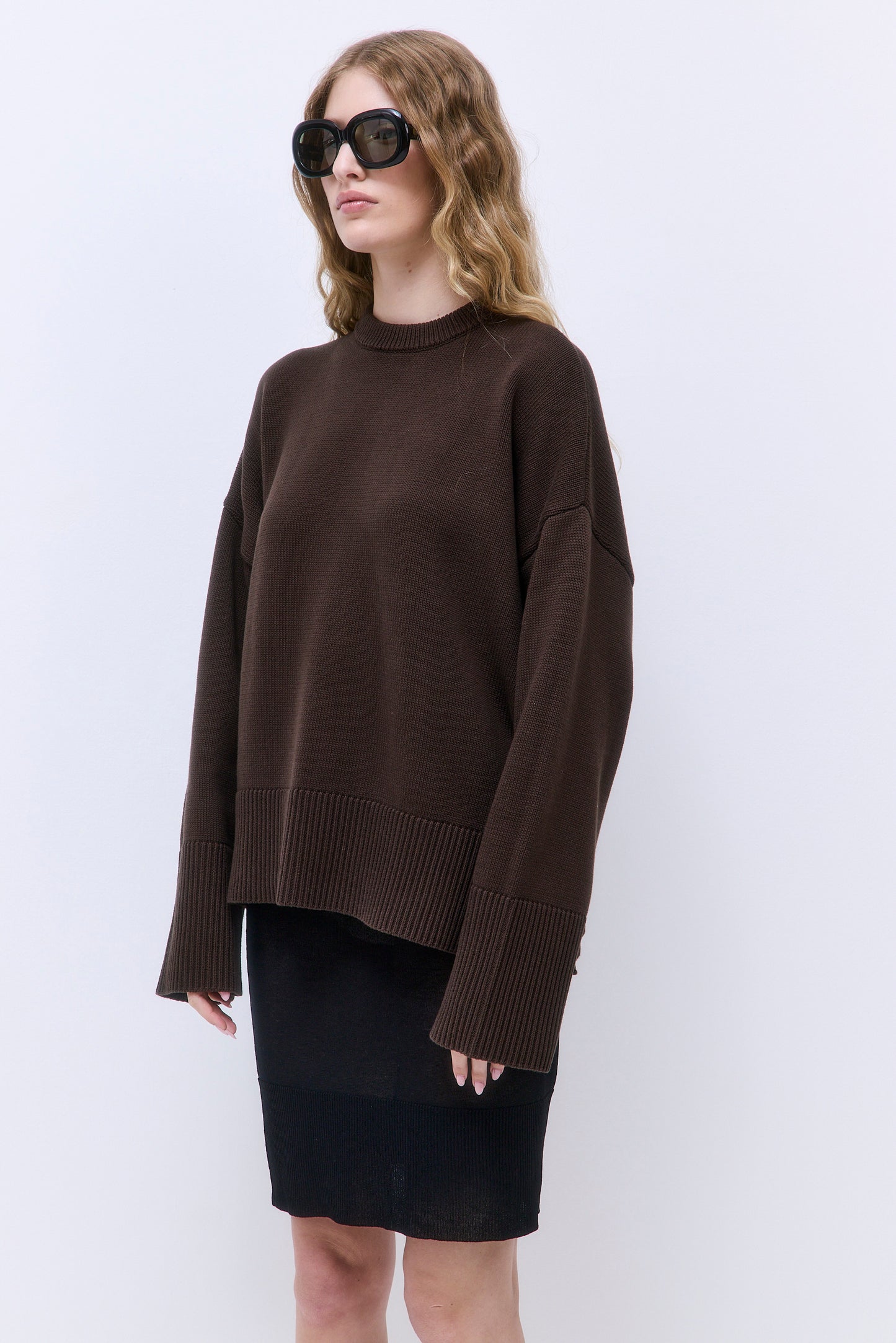 Oversized Crew Neck Jumper