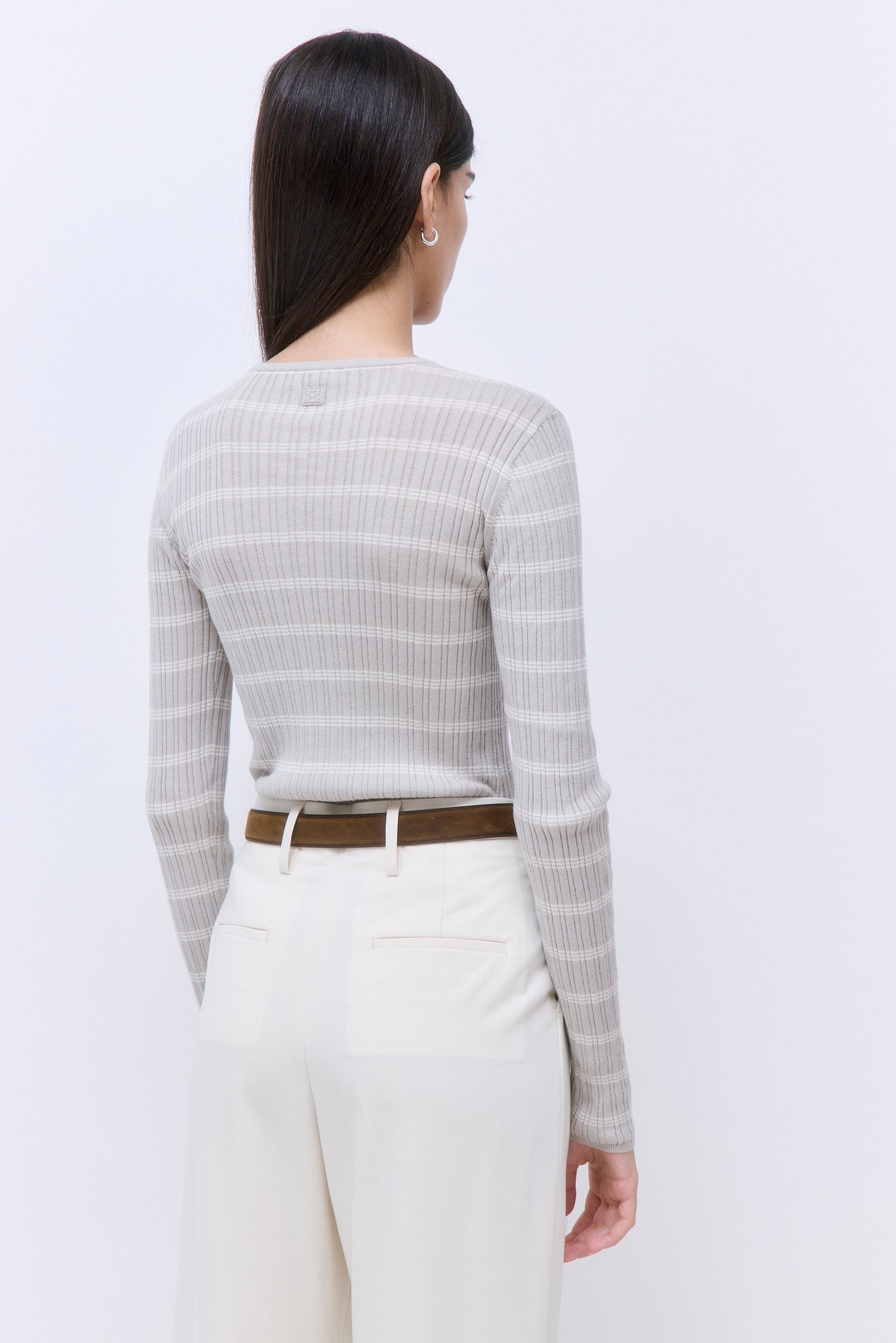 Long Sleeved Ribbed Knit