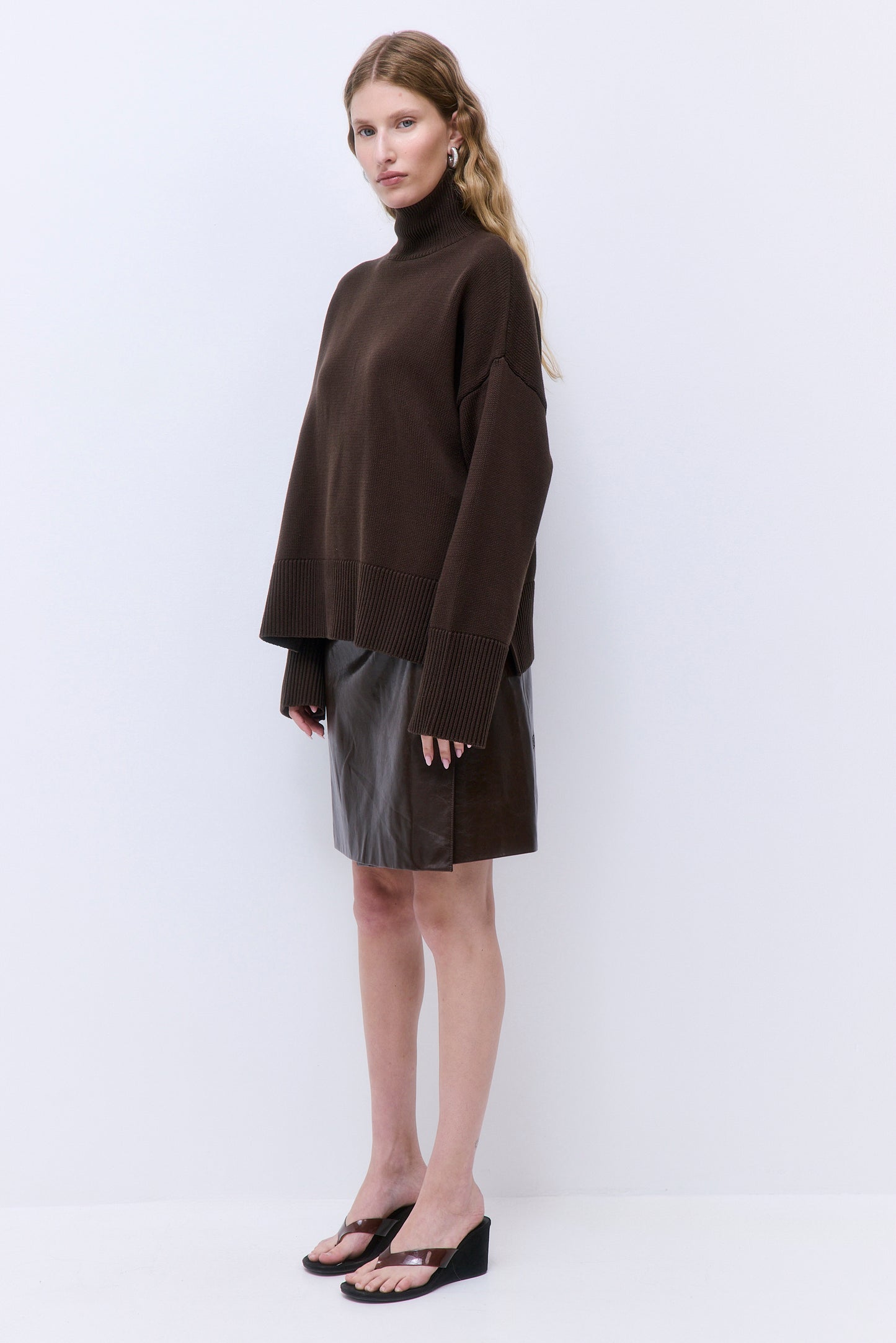 Oversized Turtleneck Jumper