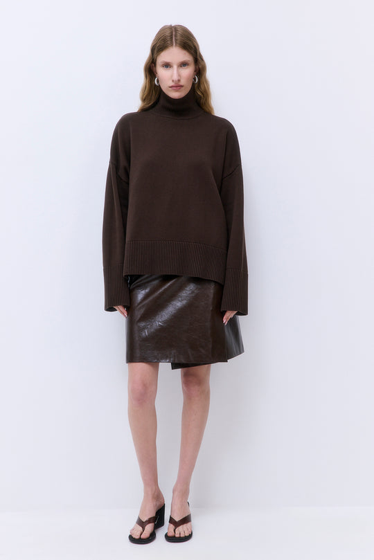 Oversized Turtleneck Jumper