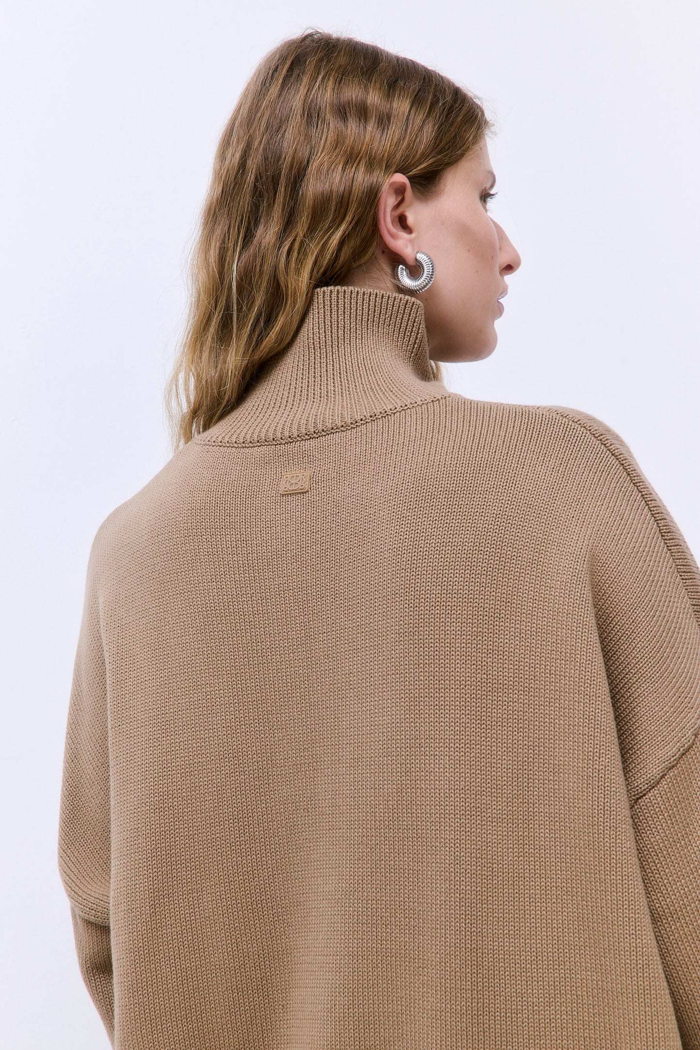 Oversized Turtleneck Jumper