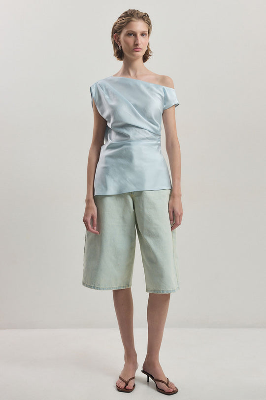Twill Asymmetric Top