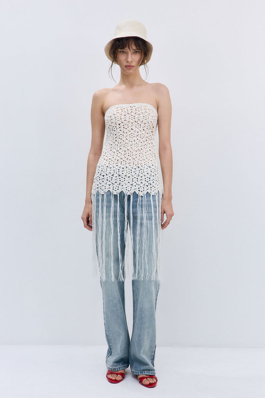 Flower Crochet Top