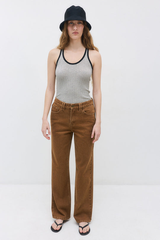 Colorwash Wide Leg Pants